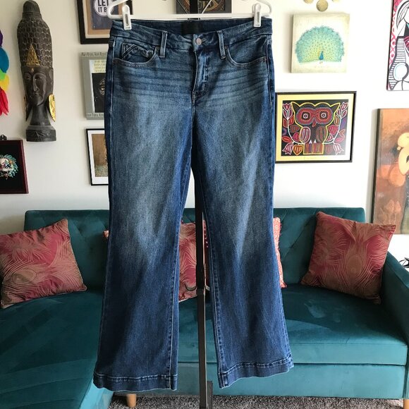 BUCKLE BLACK size 29 x 32 Stretch Denim Fit No. 53 Trouser Flare Jeans - Picture 1 of 5